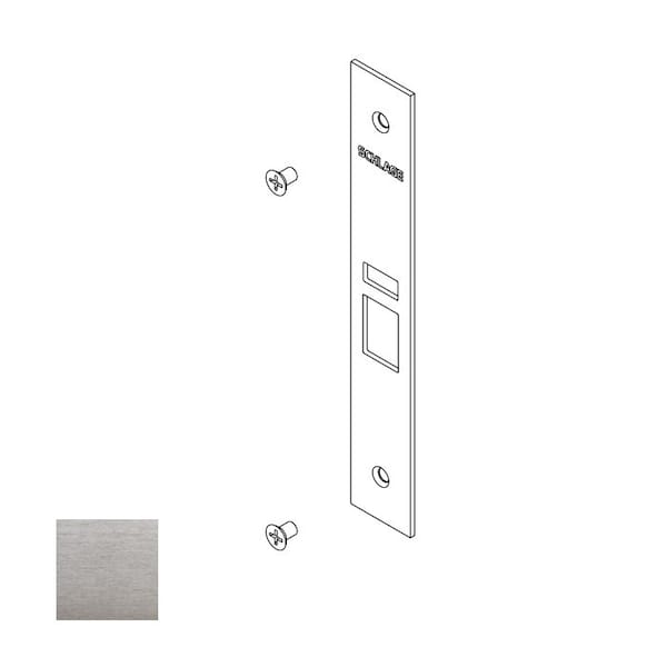 Schlage Mortise Lock Armor Front, With Latch and Aux Latch Holes for L9050, L9056, L9060, L9070/71/80/82 Fu 09-663-626 - main